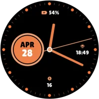 Purely Pointed - watch face
